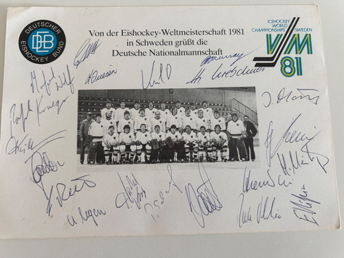 Original autogrammkarte - original,