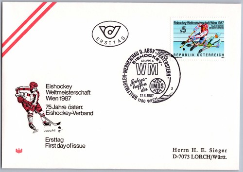 österreich fdc wien 1987 - fdc,