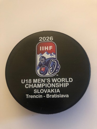 Official puck iihf u18 - official,